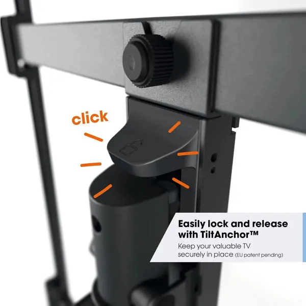 Vogels Comfort TVM 3445 Full-Motion TV Wall Mount for TVs from 32 to 65 inches Black Open Box Clearance