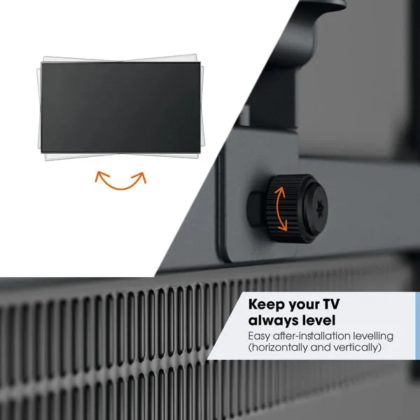 Vogels Comfort TVM 3445 Full-Motion TV Wall Mount for TVs from 32 to 65 inches Black Open Box Clearance
