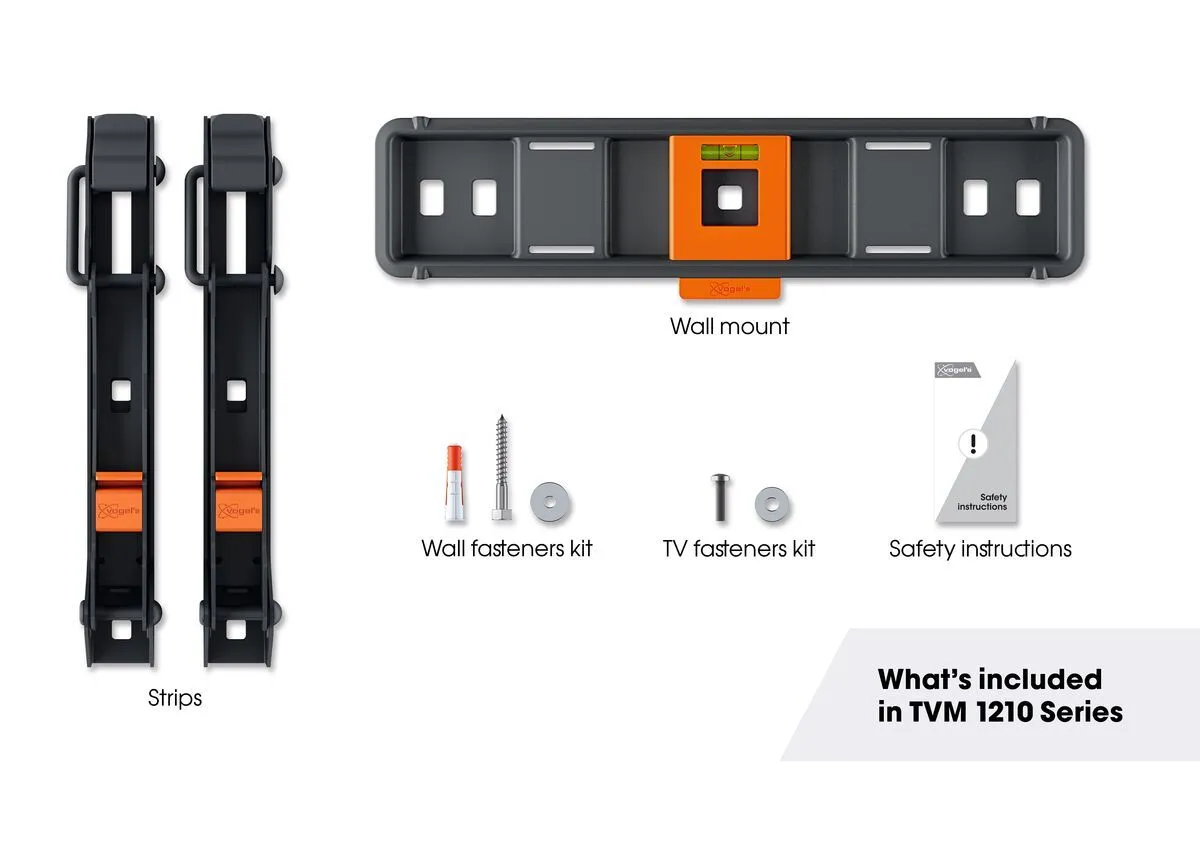 Vogels Quick TVM 1215 Tilting TV Wall Mount for TVs from 19 to 43 inches