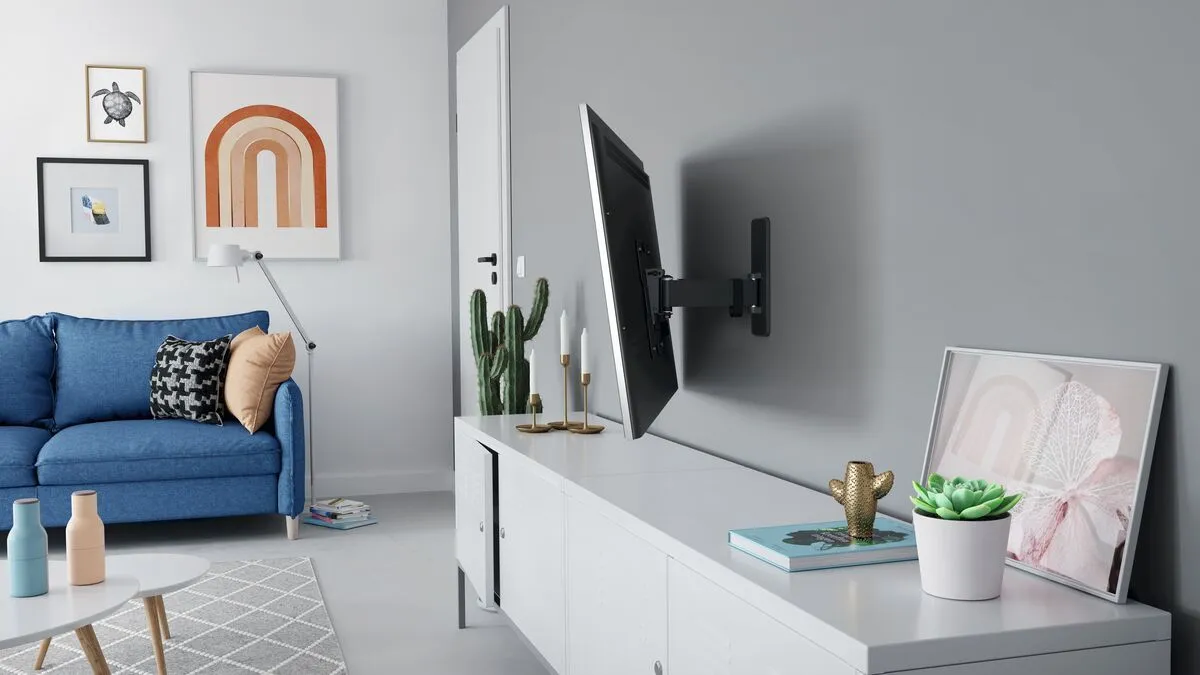 Vogels Quick TVM 1225 Full-Motion TV Wall Mount for TVs from 19 to 43 inches