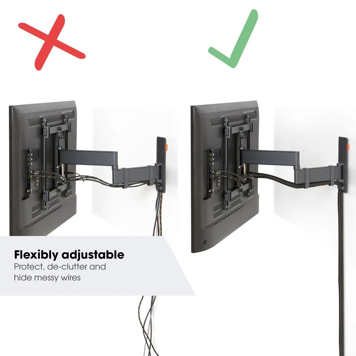Vogels TVA 6202 Cable sleeve