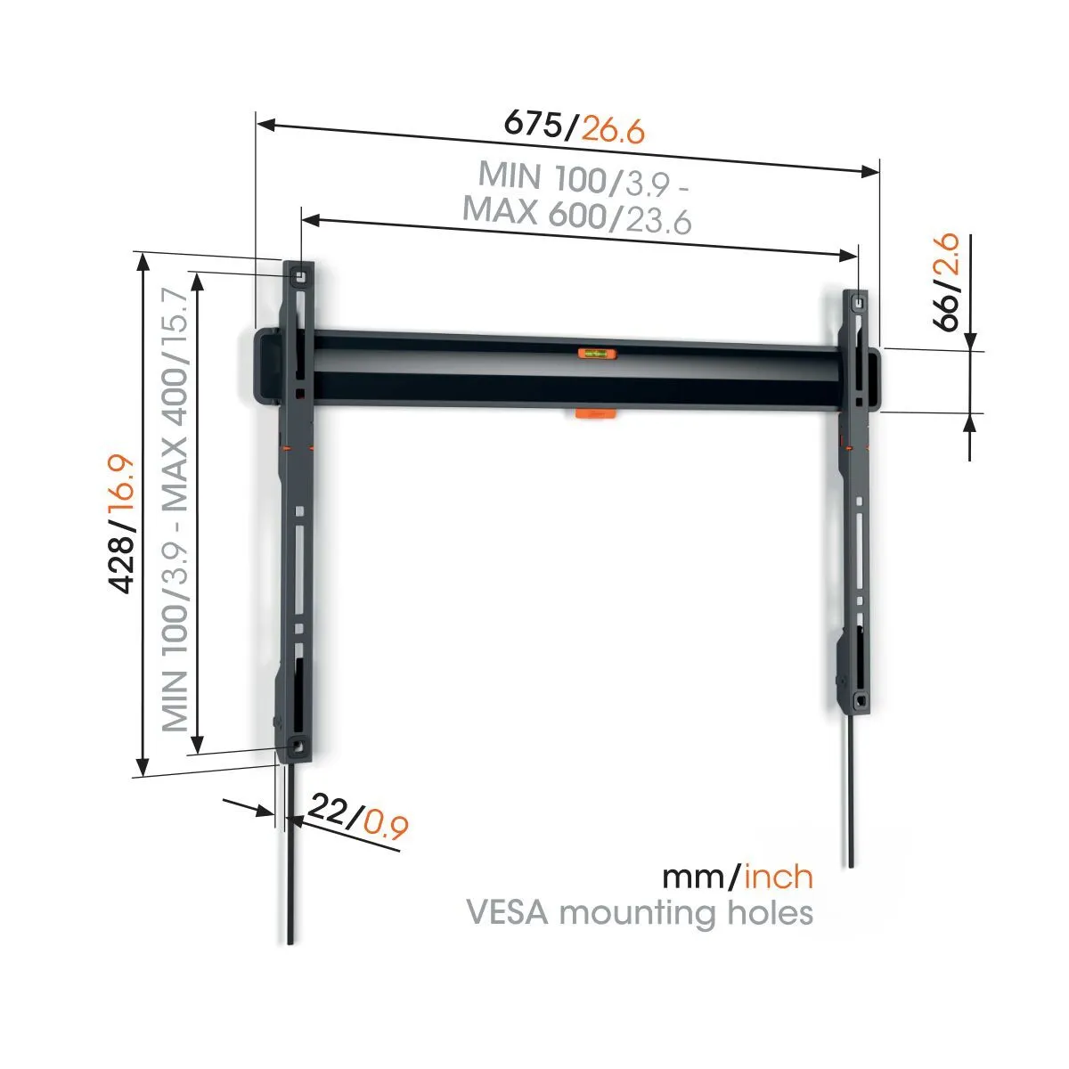 Vogels TVM 3605 FIXED MOUNT LARGE