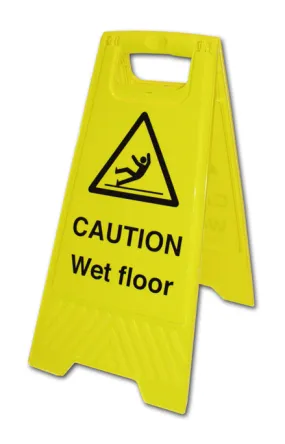 Wet floor stand