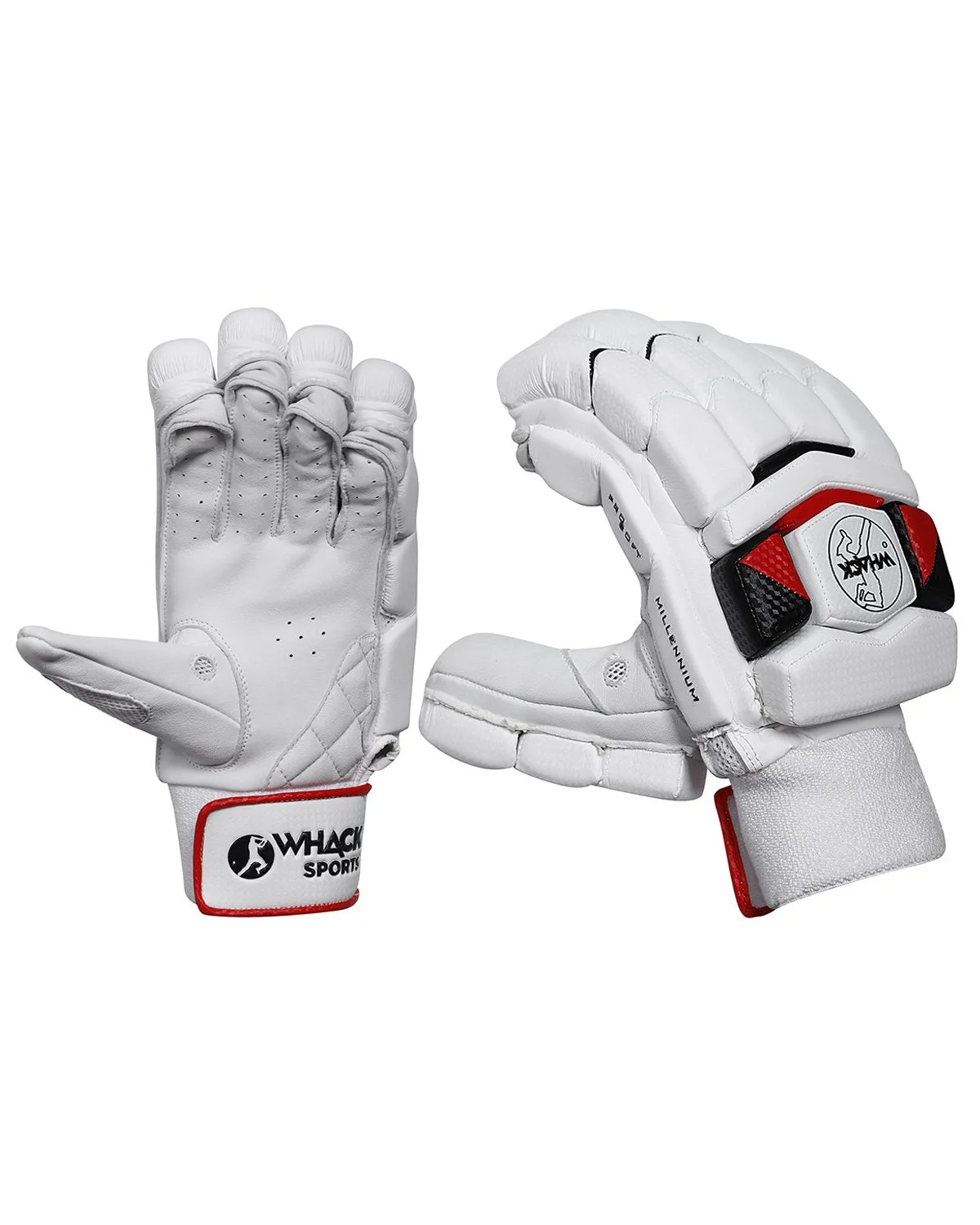 WHACK Millennium Players Grade Cricket Batting Gloves - Boys/Junior