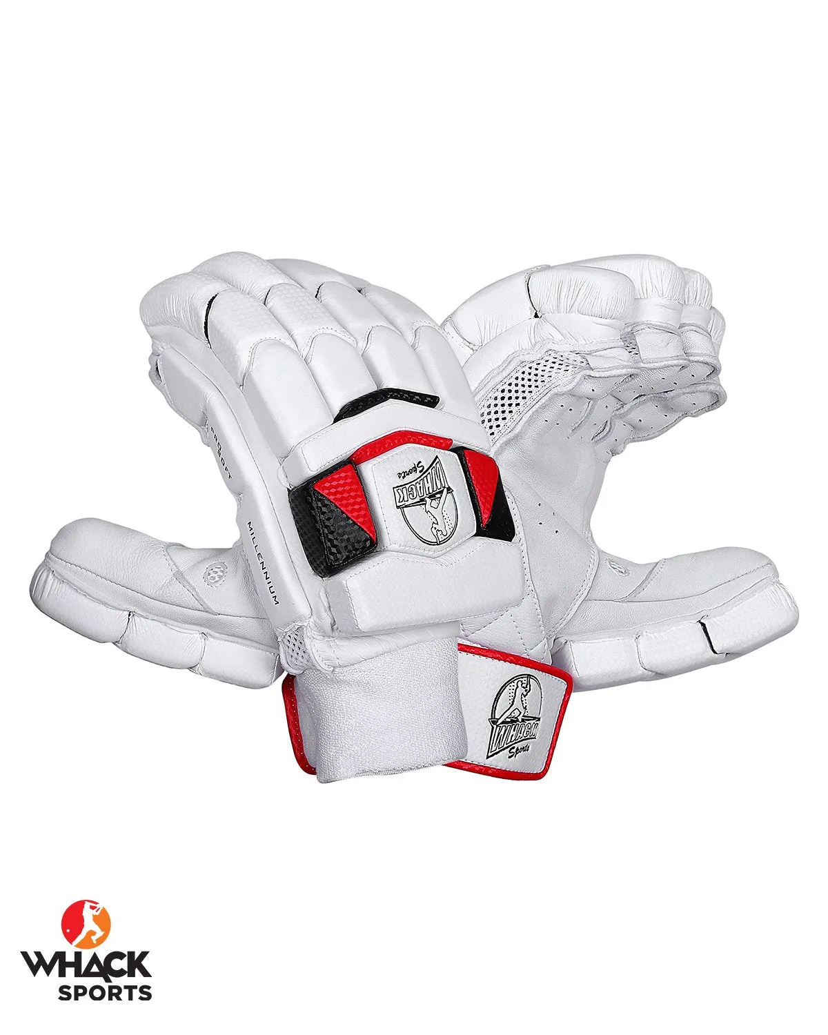 WHACK Millennium Players Grade Cricket Batting Gloves - Boys/Junior