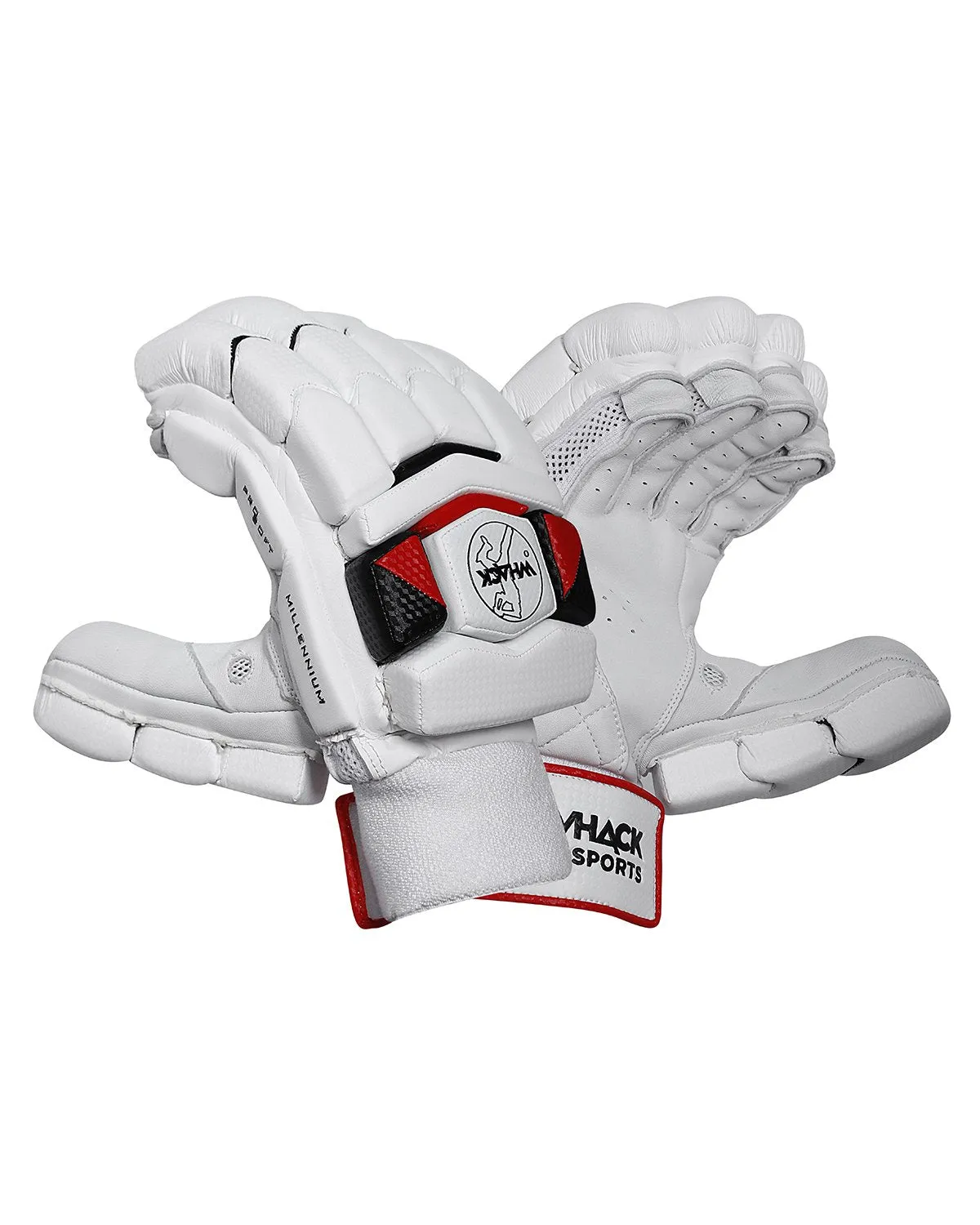 WHACK Millennium Players Grade Cricket Batting Gloves - Large Adult