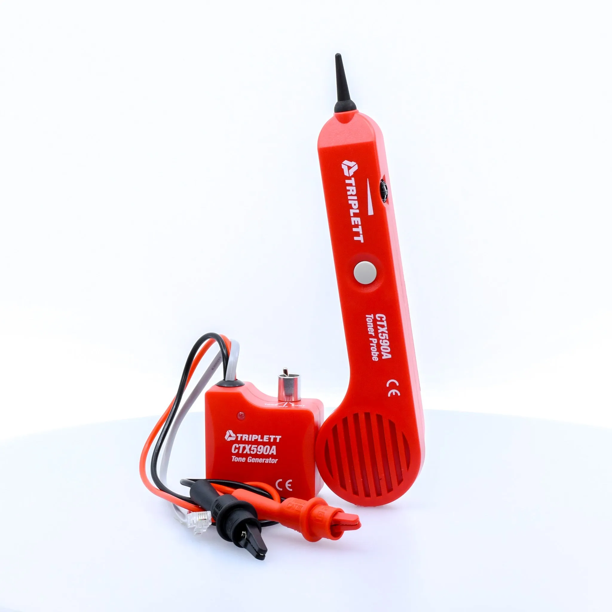 Wire Locator Kit with Inductive Toner Probe and Tone Generator : Traces Various Wire Types - (CTX590A)