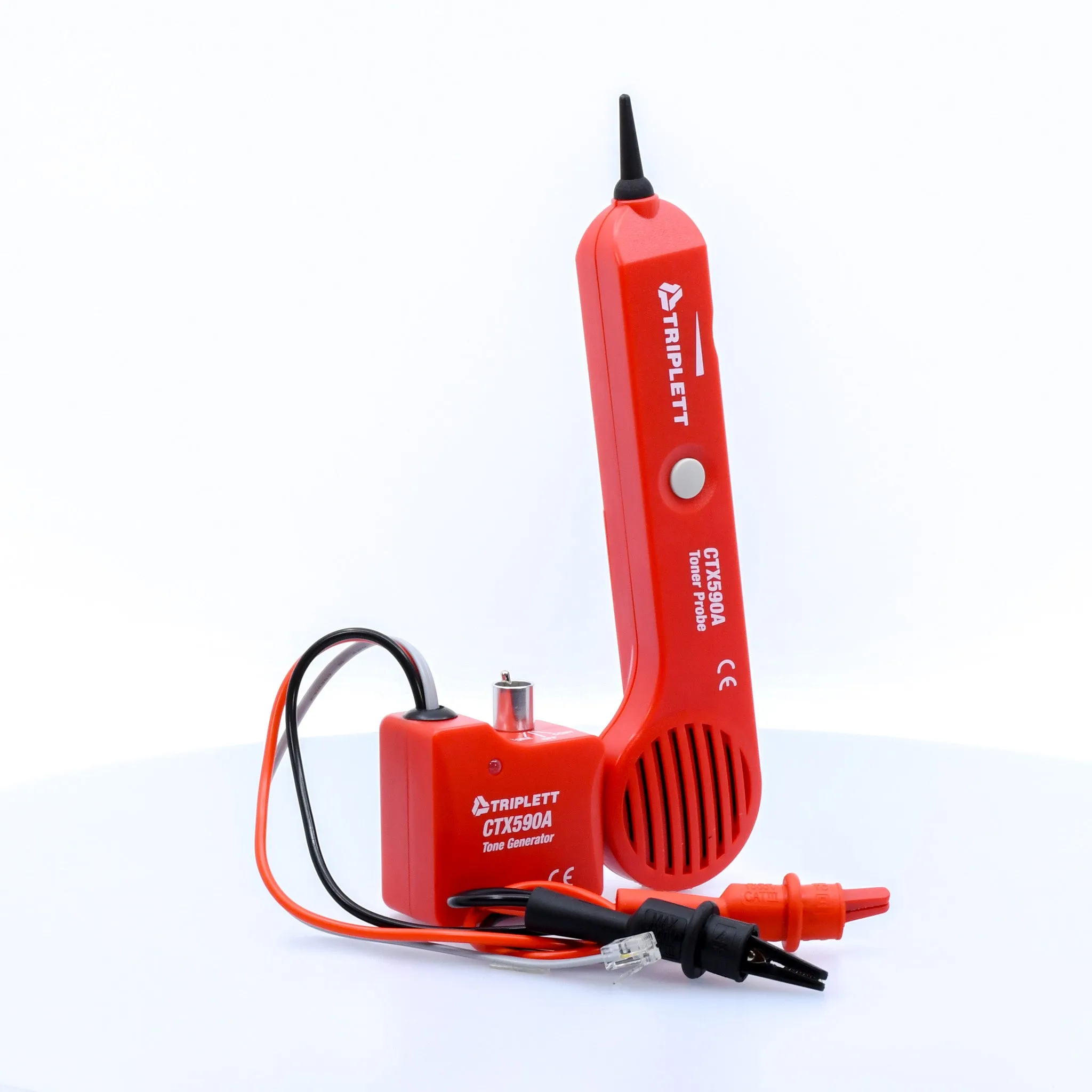 Wire Locator Kit with Inductive Toner Probe and Tone Generator : Traces Various Wire Types - (CTX590A)