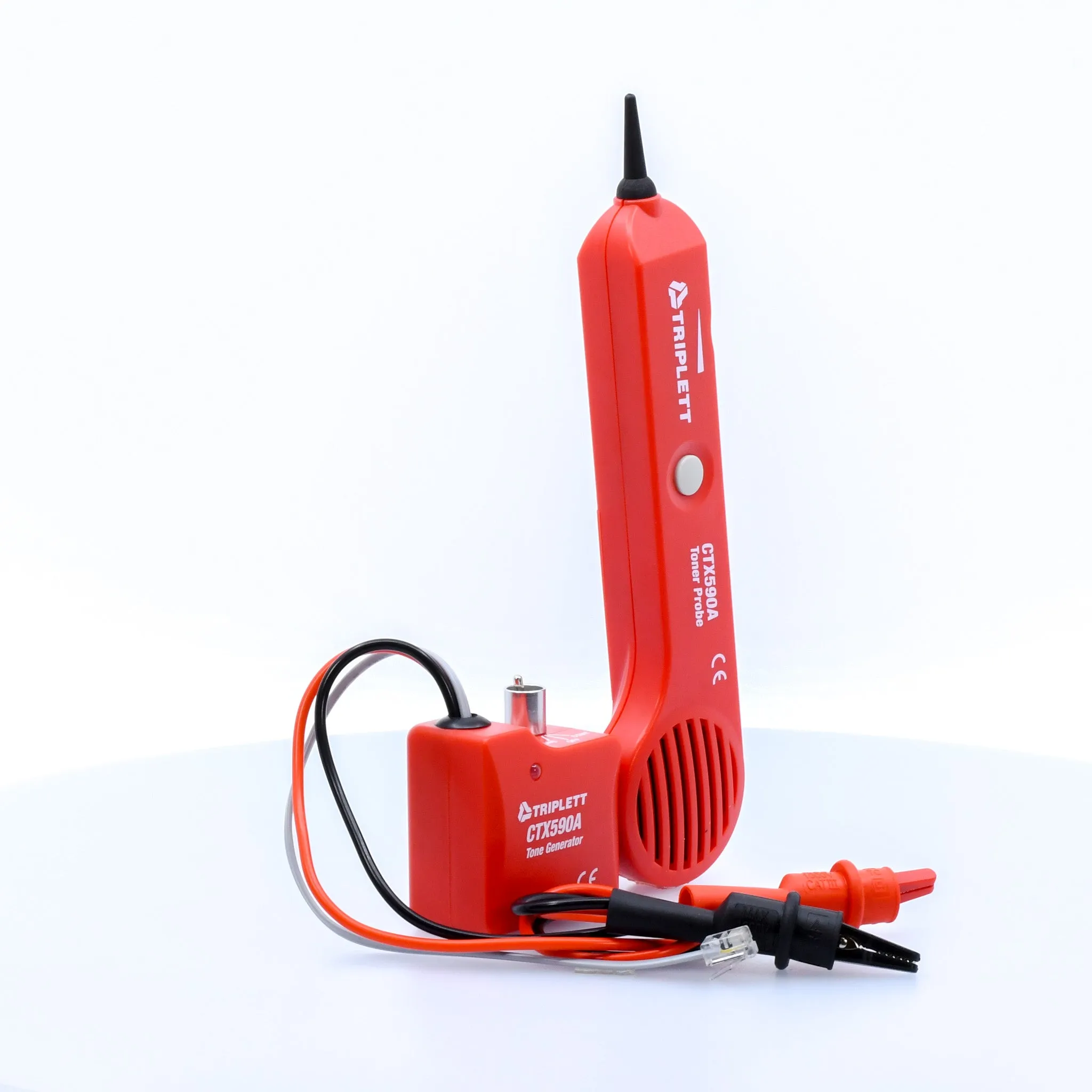 Wire Locator Kit with Inductive Toner Probe and Tone Generator : Traces Various Wire Types - (CTX590A)