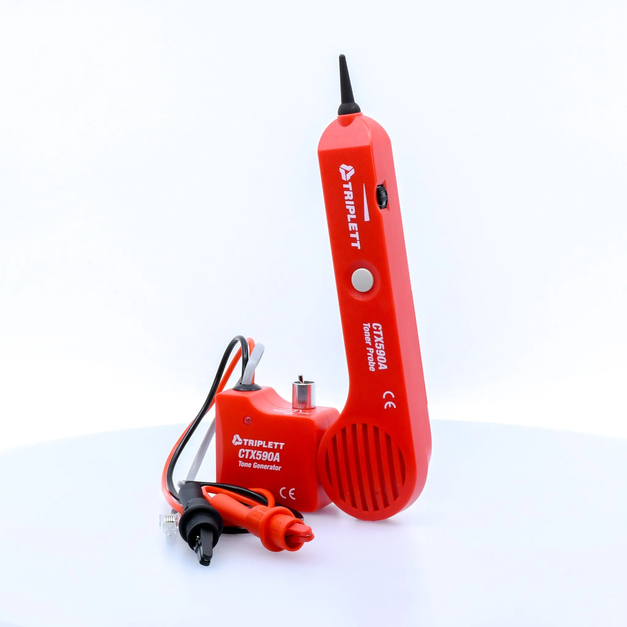 Wire Locator Kit with Inductive Toner Probe and Tone Generator : Traces Various Wire Types - (CTX590A)