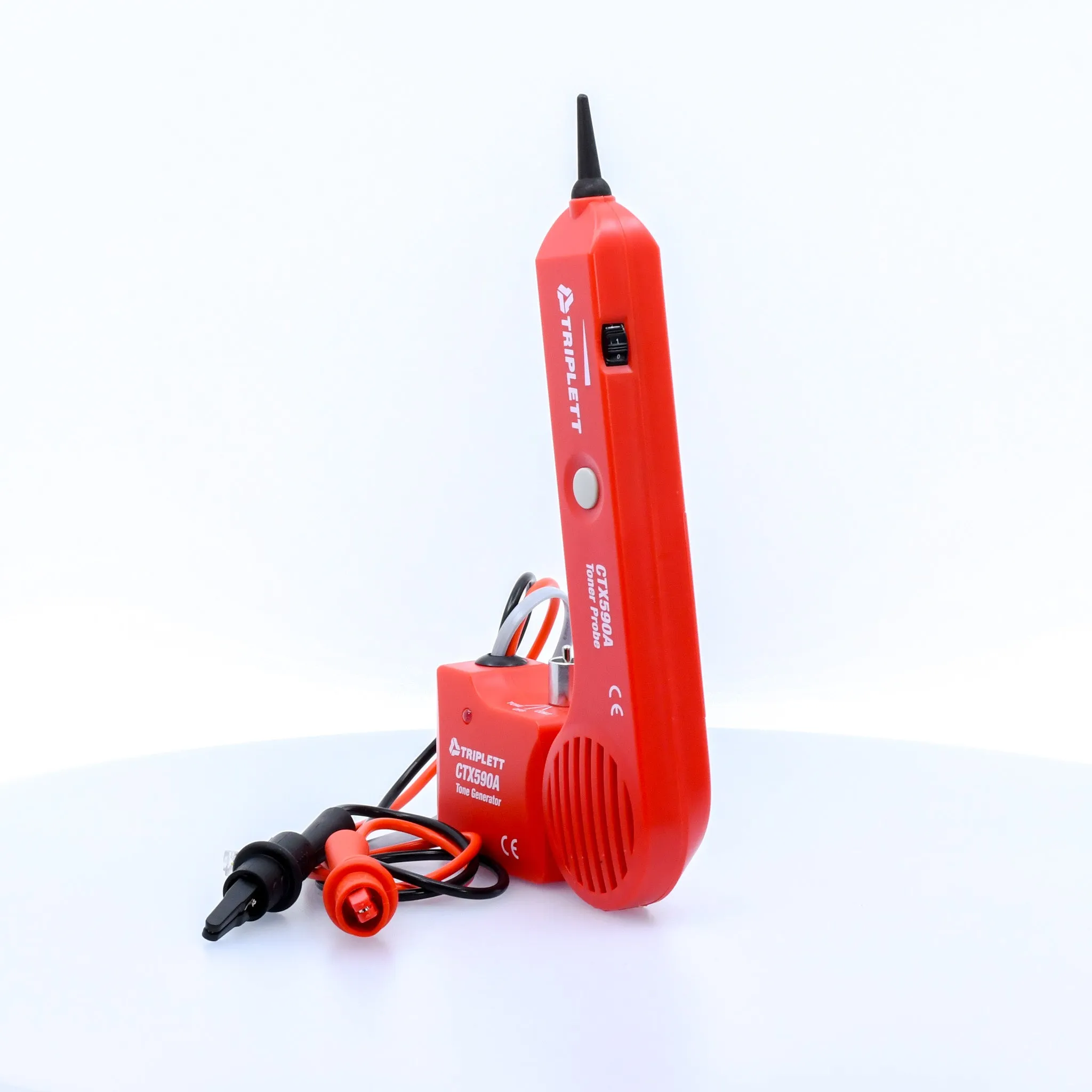 Wire Locator Kit with Inductive Toner Probe and Tone Generator : Traces Various Wire Types - (CTX590A)