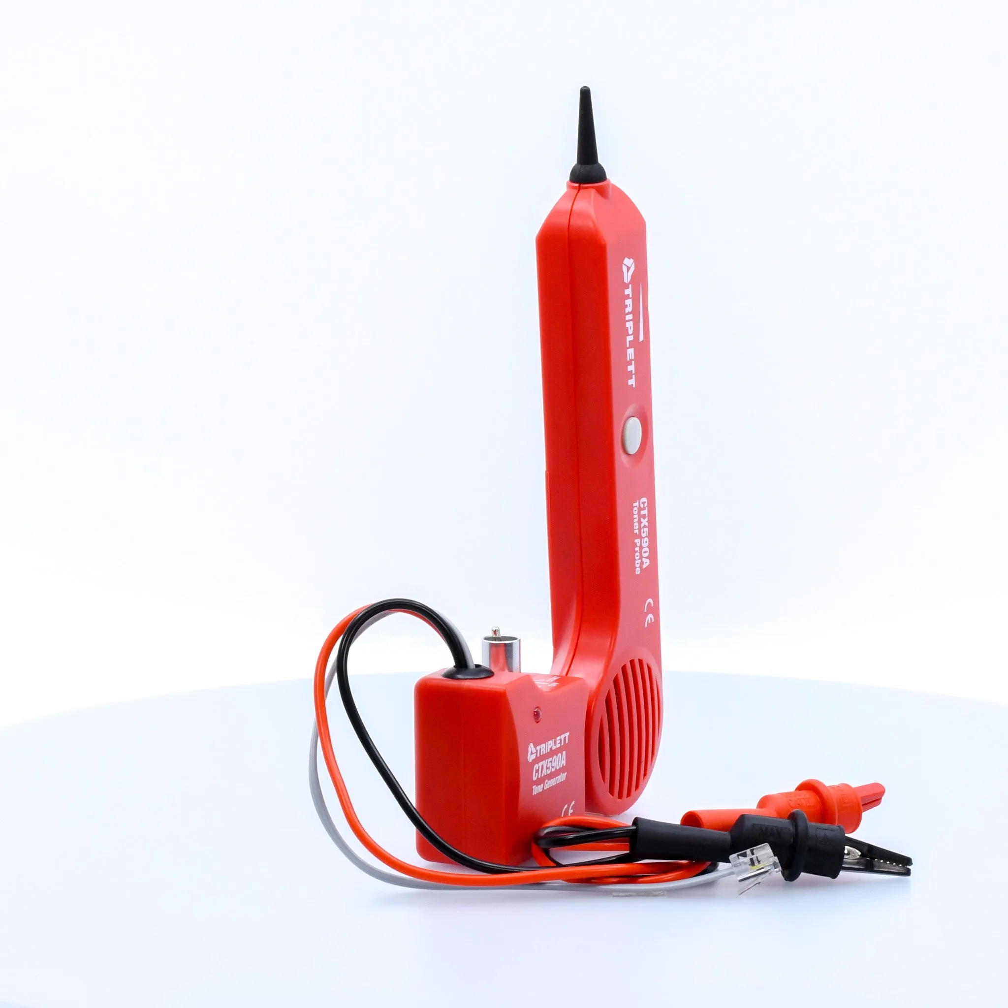 Wire Locator Kit with Inductive Toner Probe and Tone Generator : Traces Various Wire Types - (CTX590A)