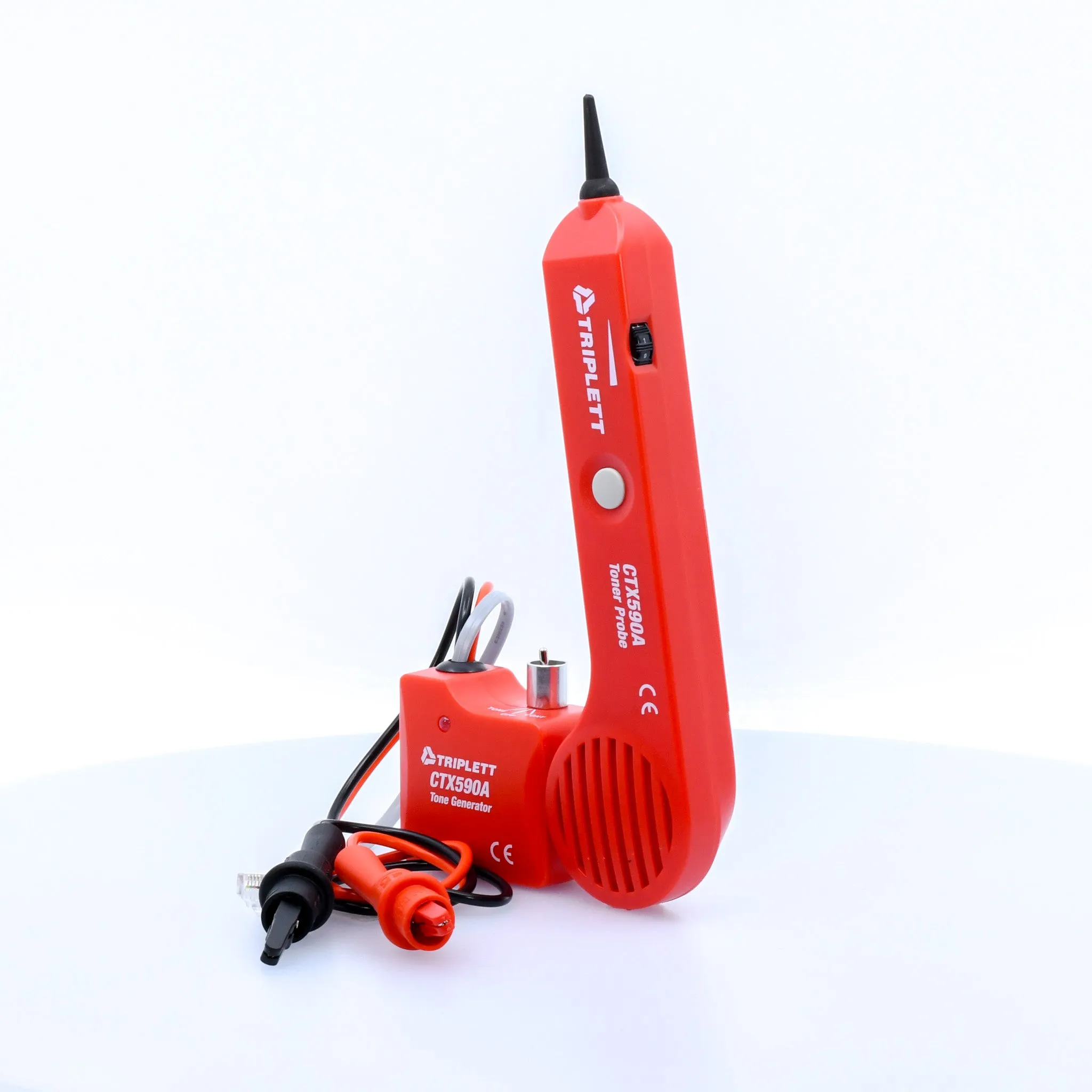 Wire Locator Kit with Inductive Toner Probe and Tone Generator : Traces Various Wire Types - (CTX590A)