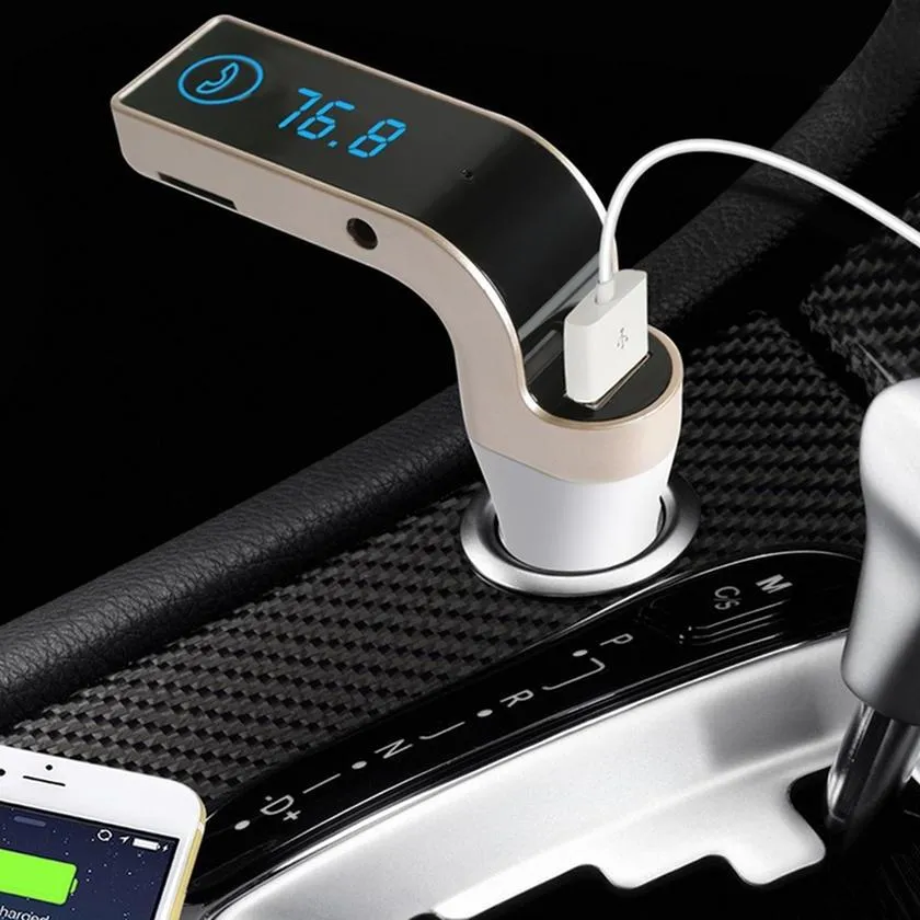 Wireless Bluetooth FM Transmitter Car Kit