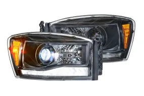 XB Hybrid LED Headlights: Dodge Ram (2006-2008)