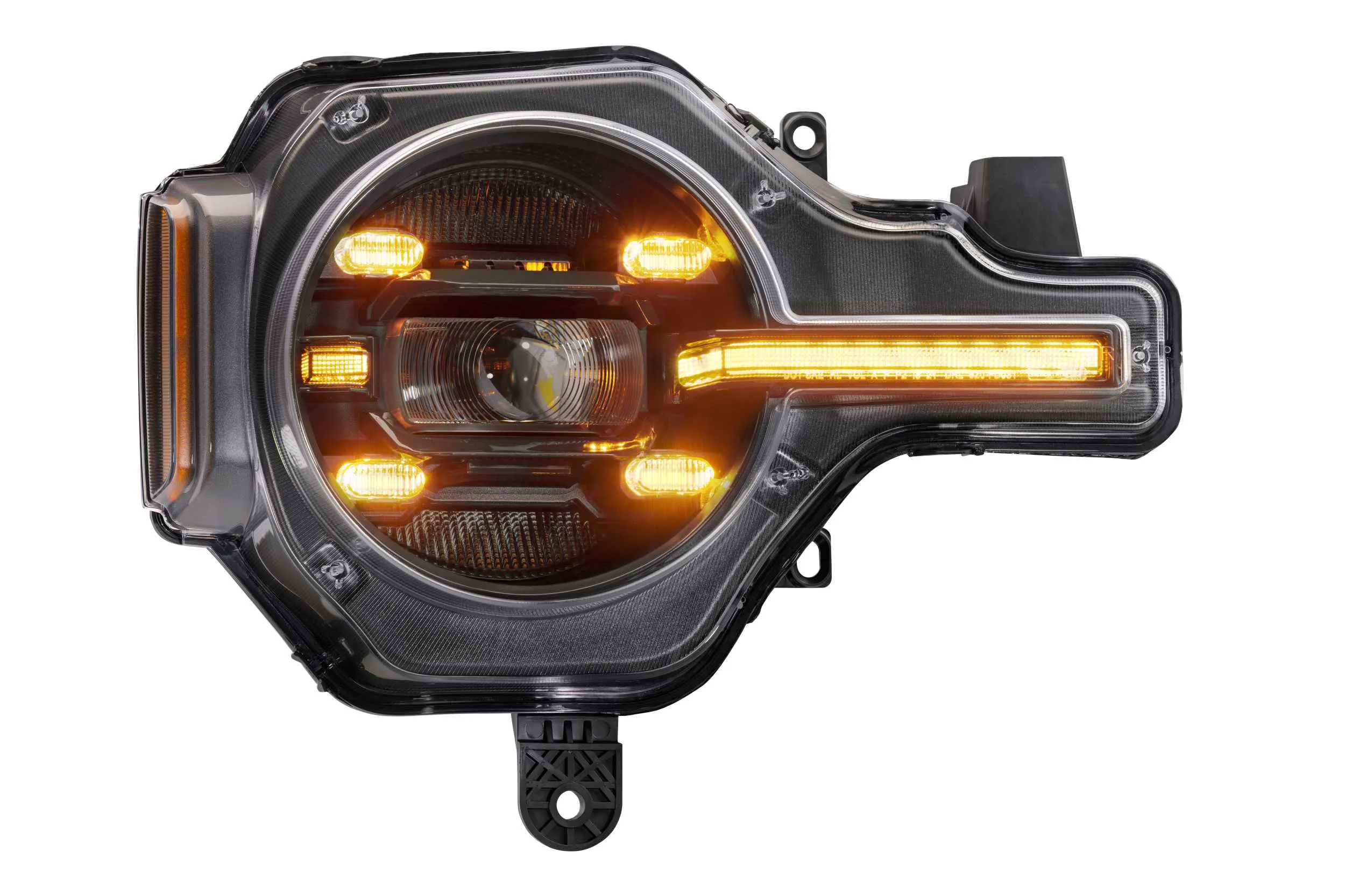 XB LED Headlights: Ford Bronco (21 ) (Pair / Amber DRL)