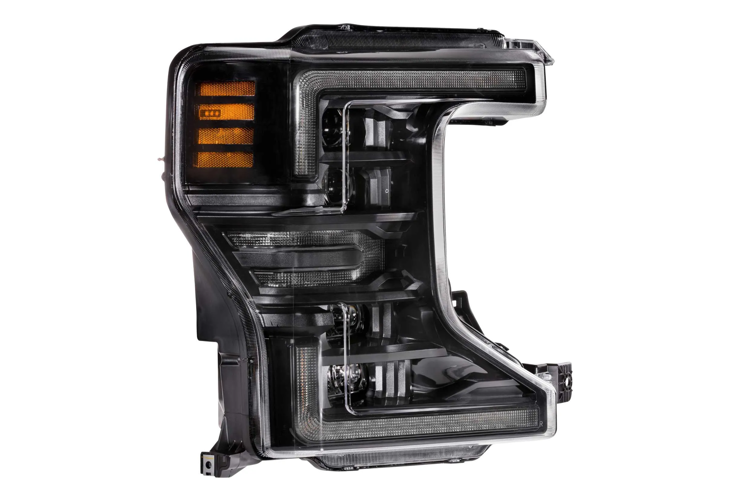 XB LED Headlights: Ford Super Duty (20-22) (Pair / ASM Amber DRL)