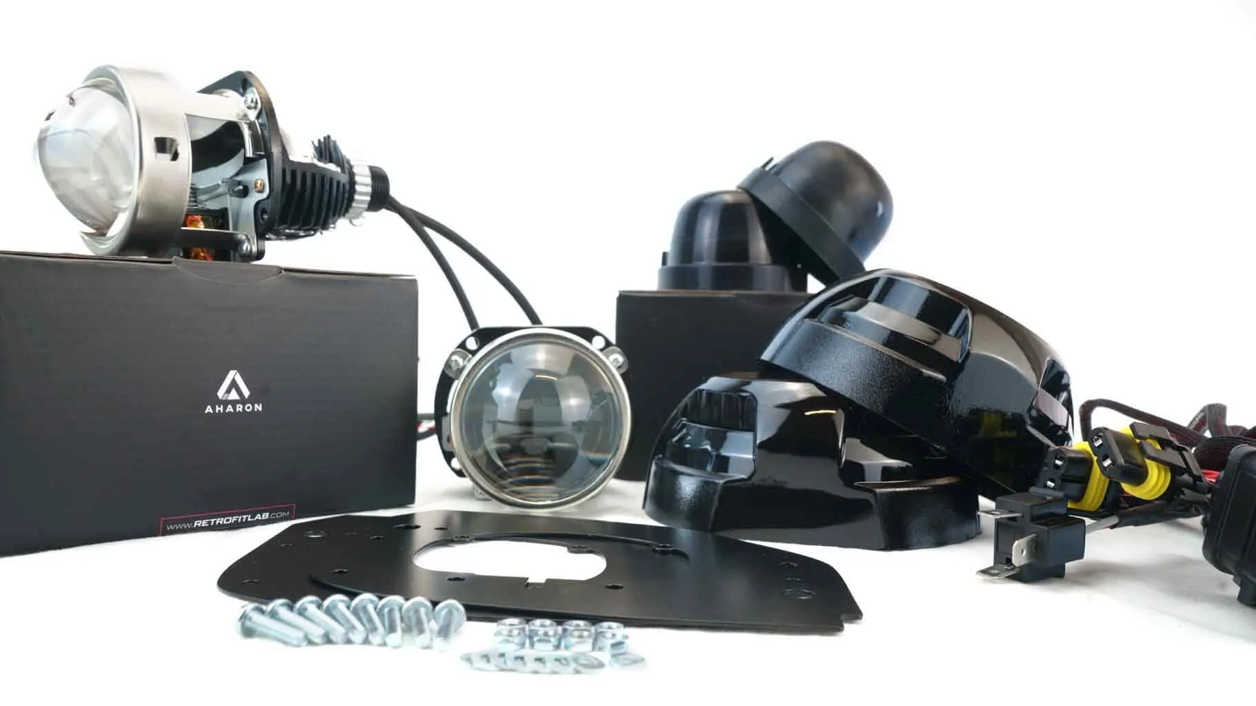 Yamaha YZF R1 (01-03) - Bi-LED headlight lighting upgrade kit