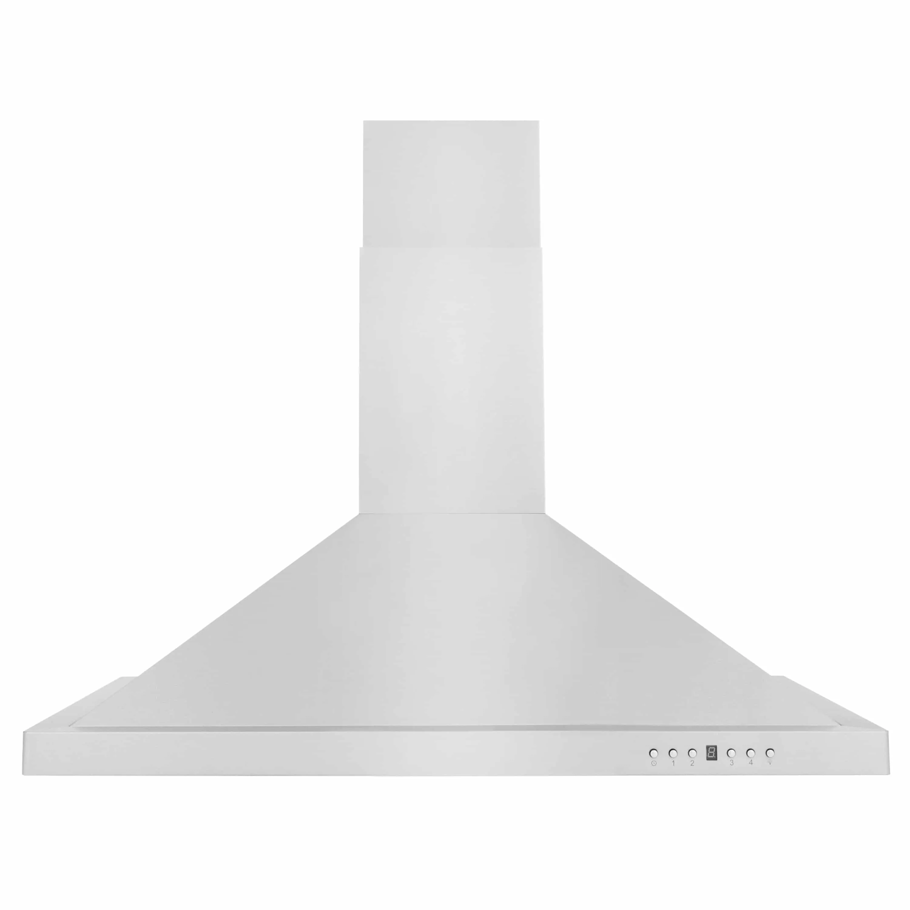 ZLINE 5-Piece Appliance Package - 36-Inch Rangetop, Refrigerator, 30-Inch Electric Wall Oven, 3-Rack Dishwasher, and Convertible Wall Mount Hood in Stainless Steel (5KPR-RTRH36-AWSDWV)
